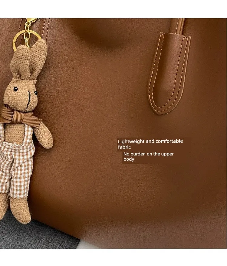 Women's Bag Fall Fashion Casual Textured One-Shoulder Bag