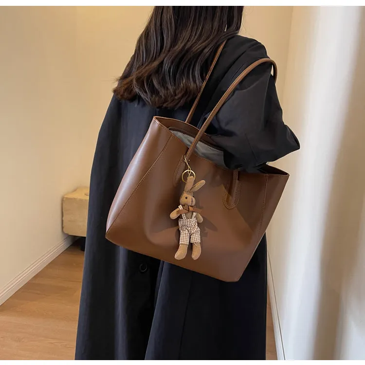 Women's Bag Fall Fashion Casual Textured One-Shoulder Bag