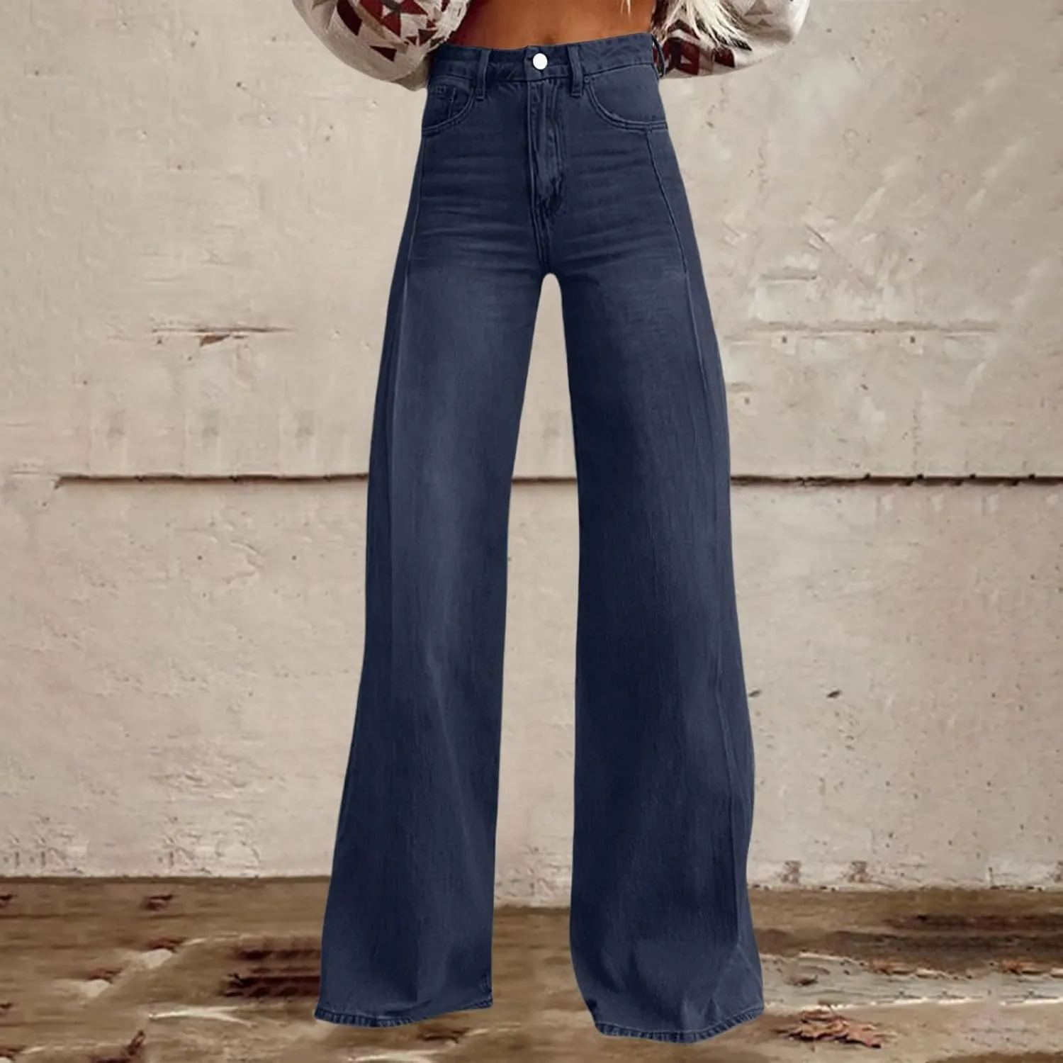 Womens Baggy Pant 2025 Summer Fashion Wide Leg Sweatpant Jeans Denim Vintage Pant 90s Y2K Streetwear Trouser