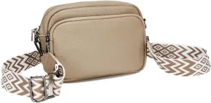 Women's Crossbody Handbag Genuine Leather Phone Bag For With Zipper Mini Cowhide Purse Crossbody Bag