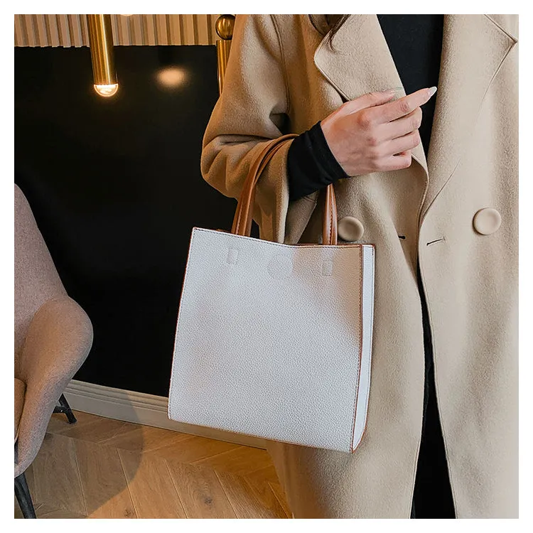 Women's Fashionable All-Match Large-Capacity Handbag