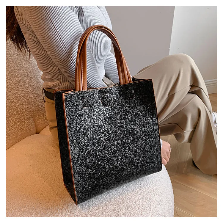 Women's Fashionable All-Match Large-Capacity Handbag