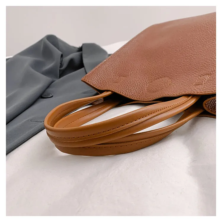 Women's Fashionable All-Match Large-Capacity Handbag