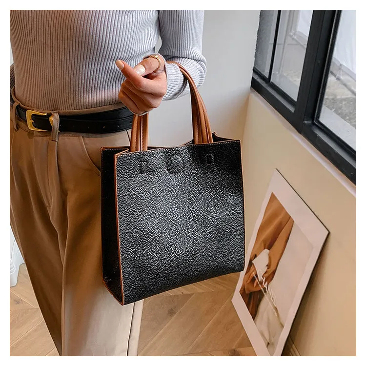 Women's Fashionable All-Match Large-Capacity Handbag