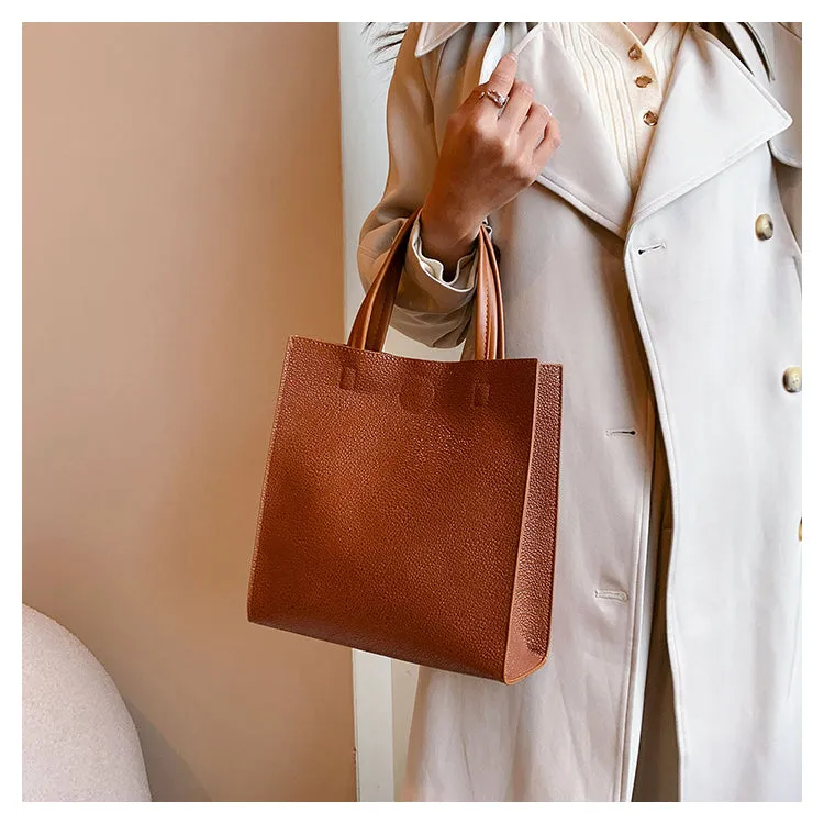 Women's Fashionable All-Match Large-Capacity Handbag