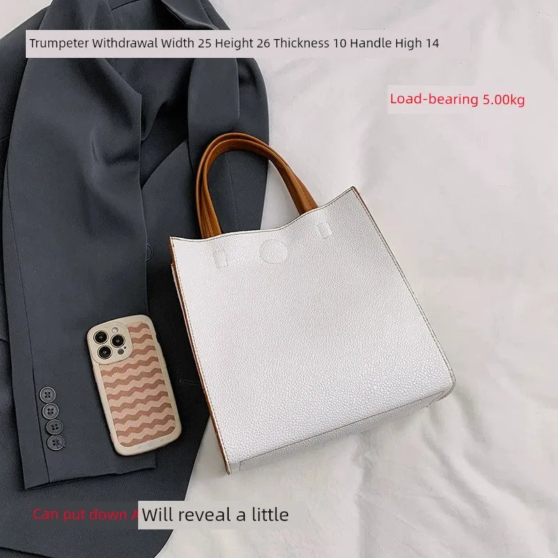 Women's Fashionable All-Match Large-Capacity Handbag