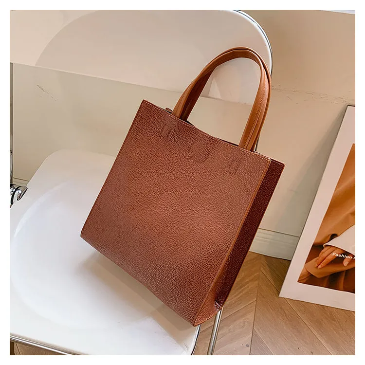 Women's Fashionable All-Match Large-Capacity Handbag