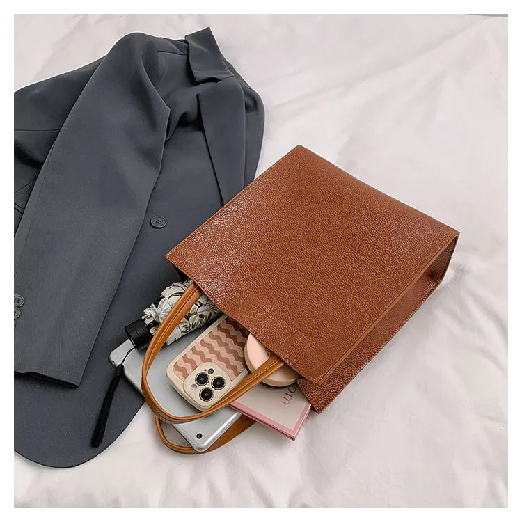 Women's Fashionable All-Match Large-Capacity Handbag