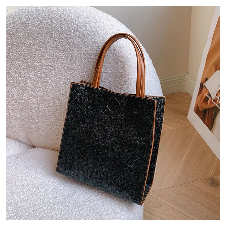 Women's Fashionable All-Match Large-Capacity Handbag