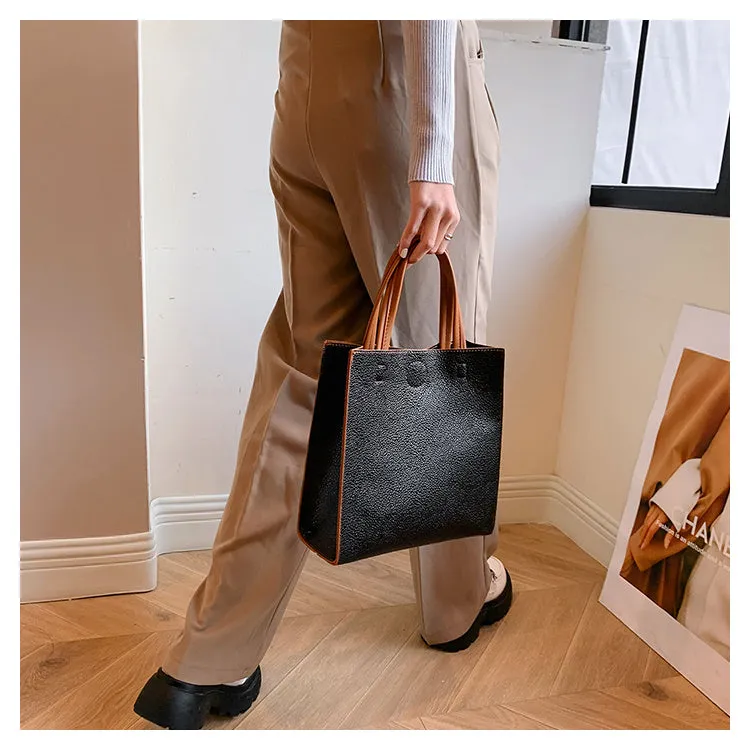 Women's Fashionable All-Match Large-Capacity Handbag