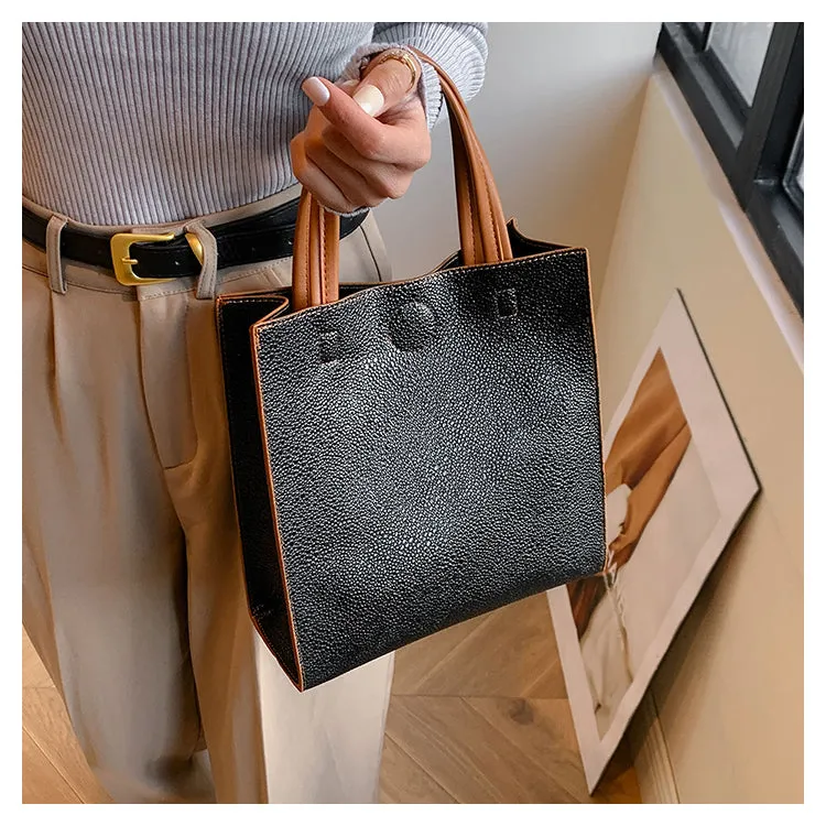 Women's Fashionable All-Match Large-Capacity Handbag