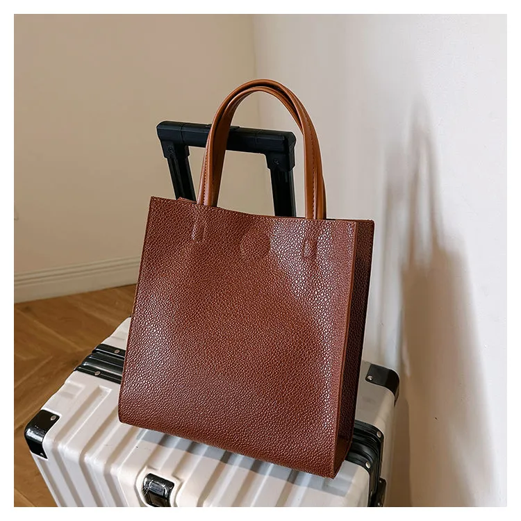 Women's Fashionable All-Match Large-Capacity Handbag