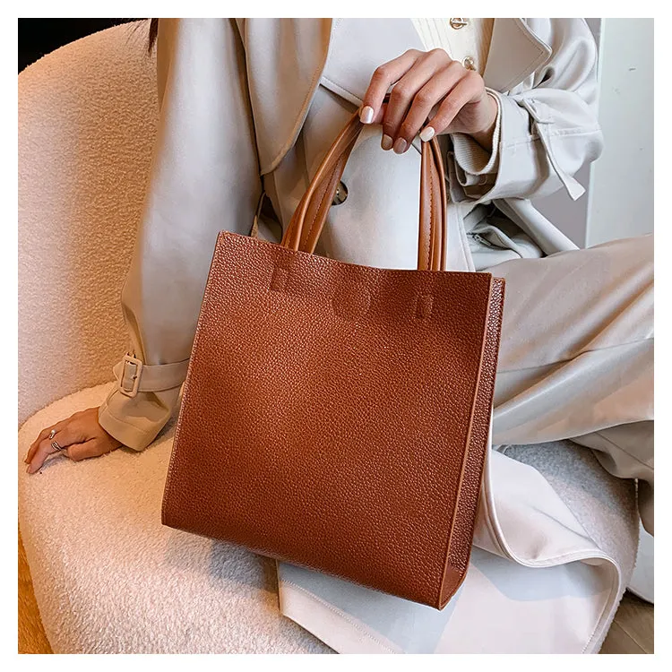 Women's Fashionable All-Match Large-Capacity Handbag