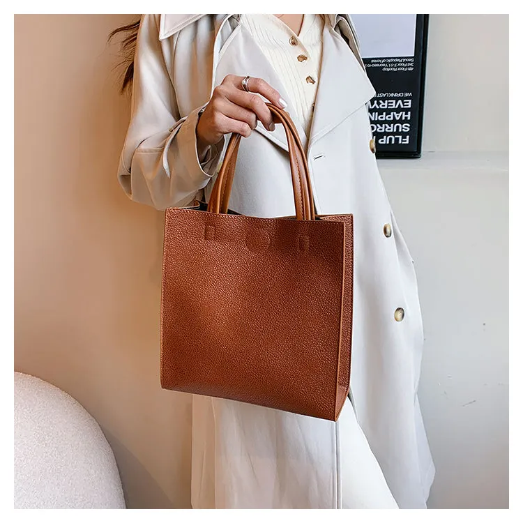 Women's Fashionable All-Match Large-Capacity Handbag