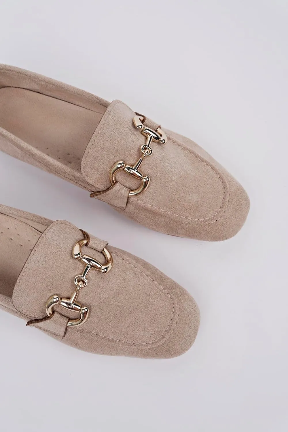 Women's Loafer Flat Comfortable Faux Suede Work Shoes,Cute Penny Loafer Slip On Ballet Flat, Barefoot Shoes Women