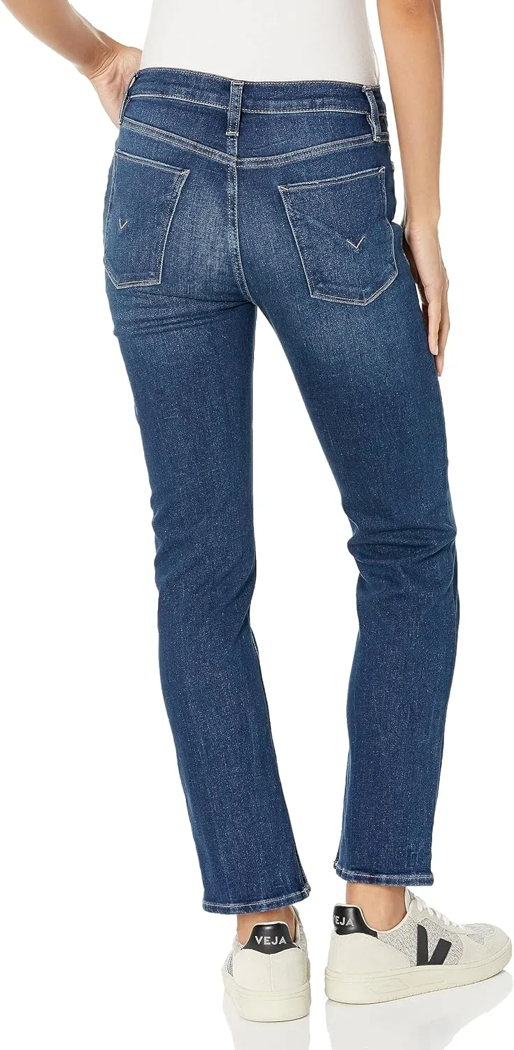 Women's Nico Mid Rise Straight Ankle Jean