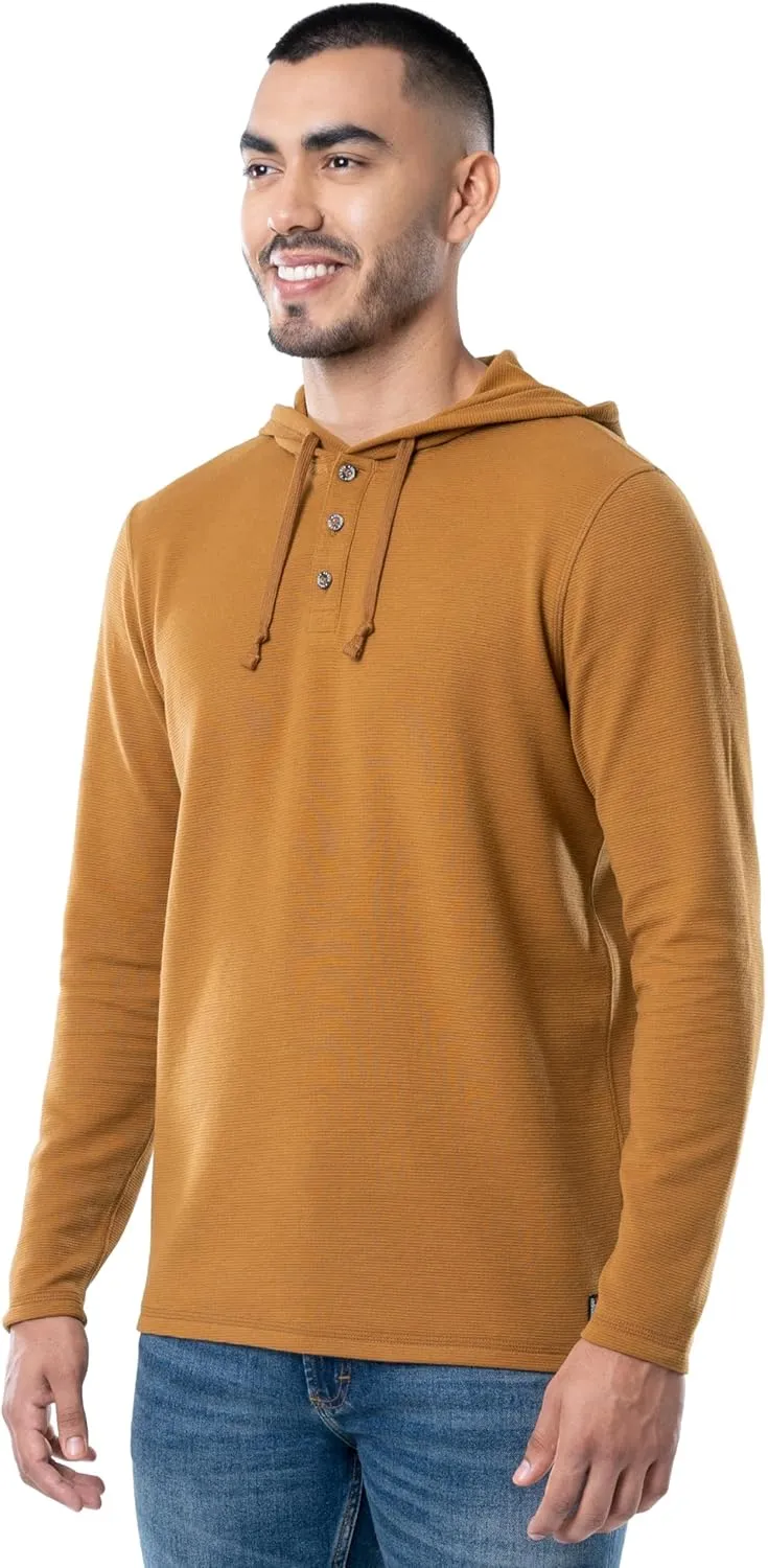 Wrangler Men's Henley Hoodie