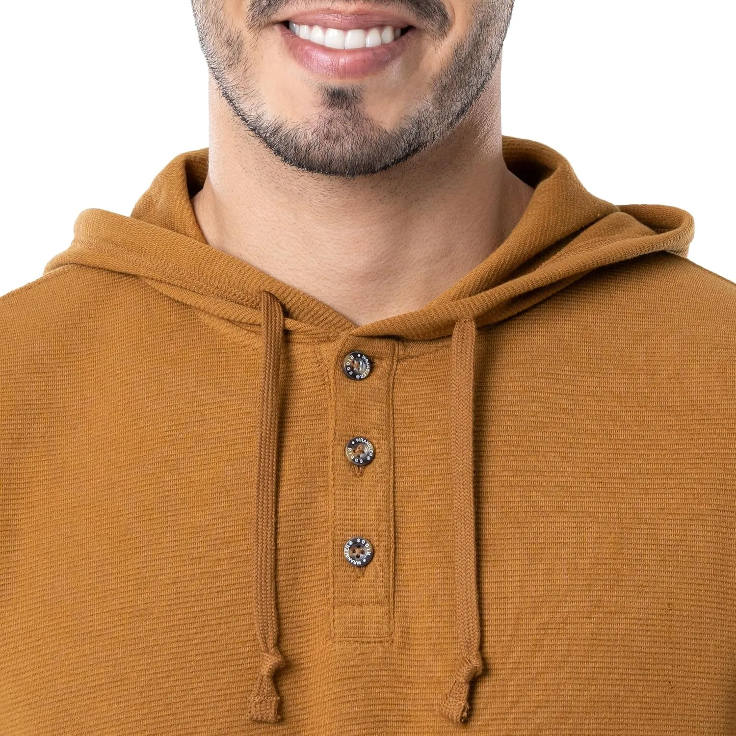 Wrangler Men's Henley Hoodie