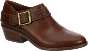 XAPPEAL Jodie - Women's Faux Leather Western Low Heel Ankle Bootie