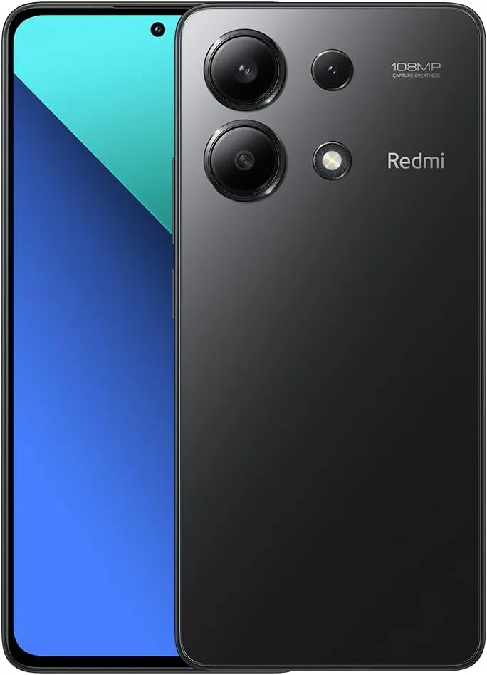 Xiaomi Redmi Note 13 4G LTE (256GB   8GB) 6.67" 108MP (for Tmobile Mint Tello Global) Global Version (Midnight Black)