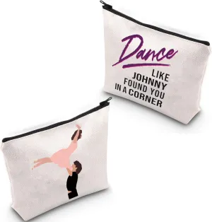 XYANFA Dance Miove Inspired cosmetic bag Dance lover gift Watermelon themed Gift 80s Movie Zipper Pouch