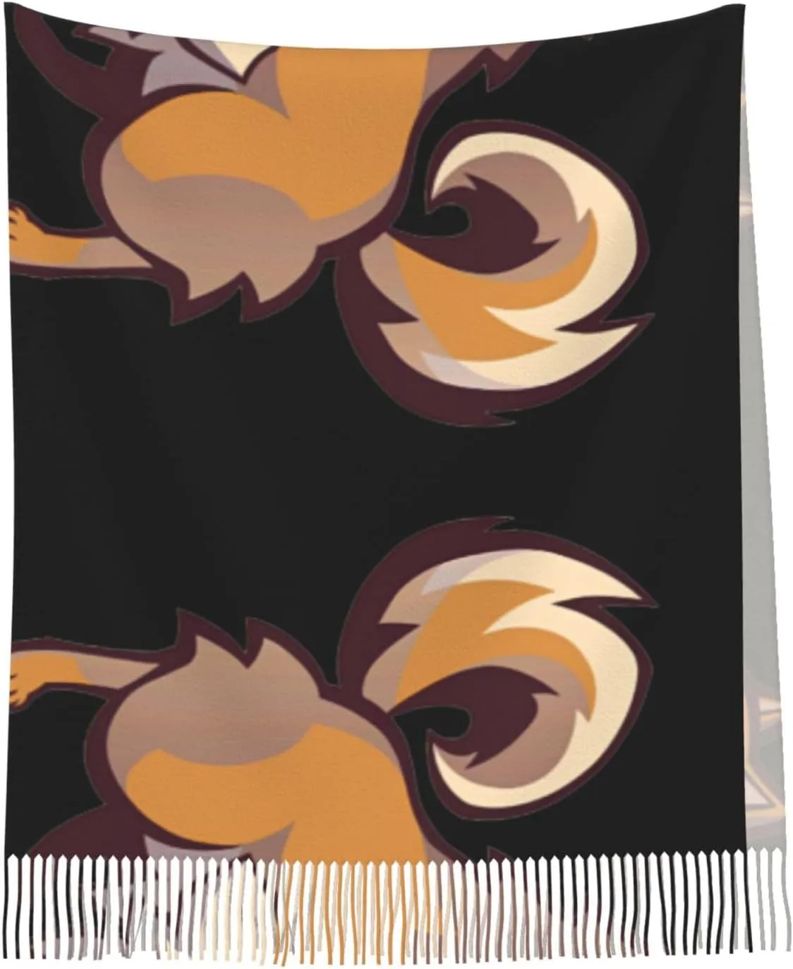 Yellow Sunflowers Exquisite Cashmere Tassel Scarf And Shawl Wraps Lightweight Fashion Scarf Presents For Ladies