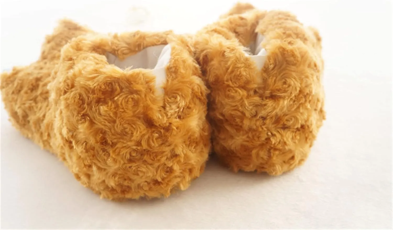 YESBOR Soft Plush Warm House Slippers Animal Costume Claw Halloween Shoes