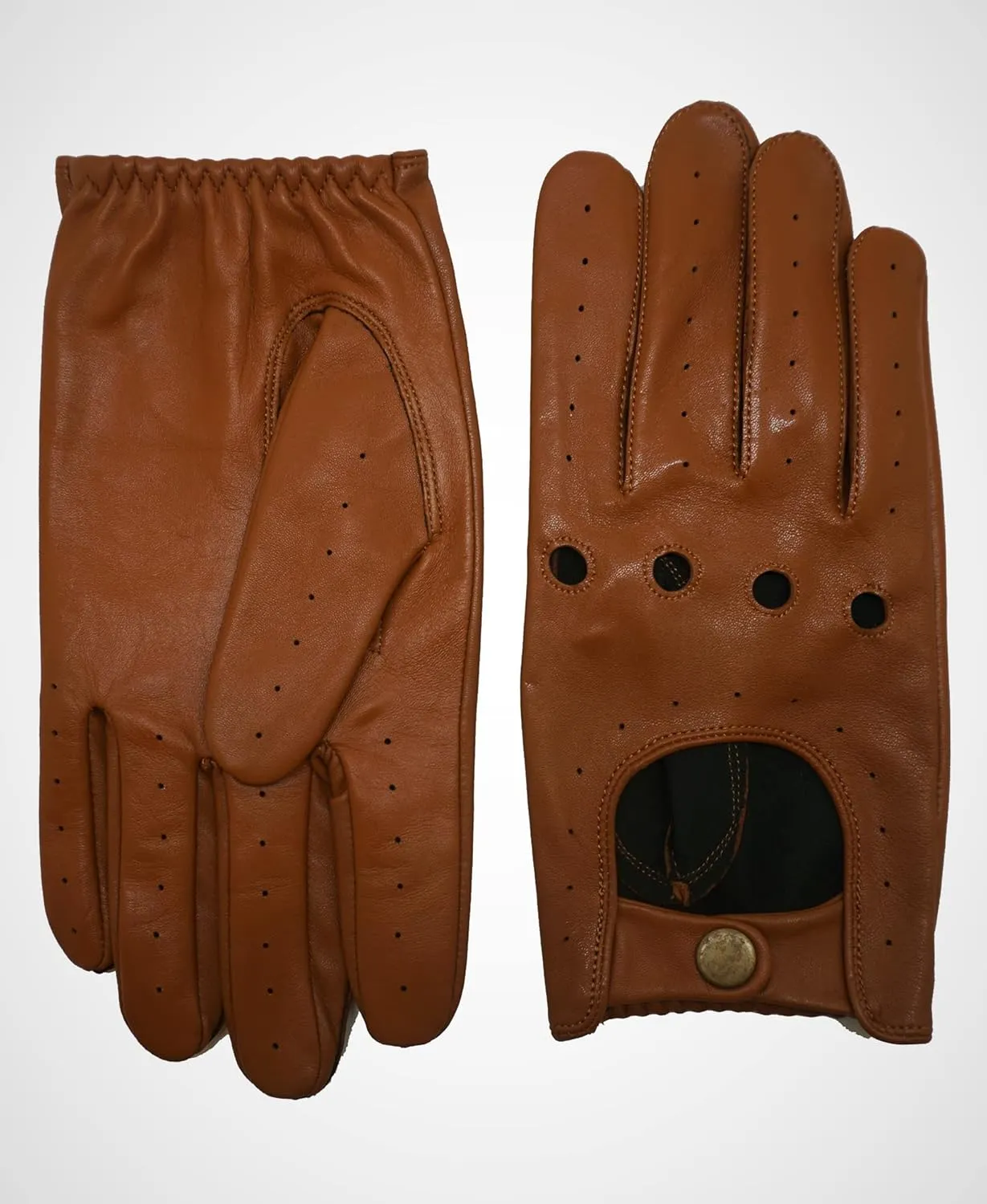 YISEVEN Men's Leather Driving Gloves