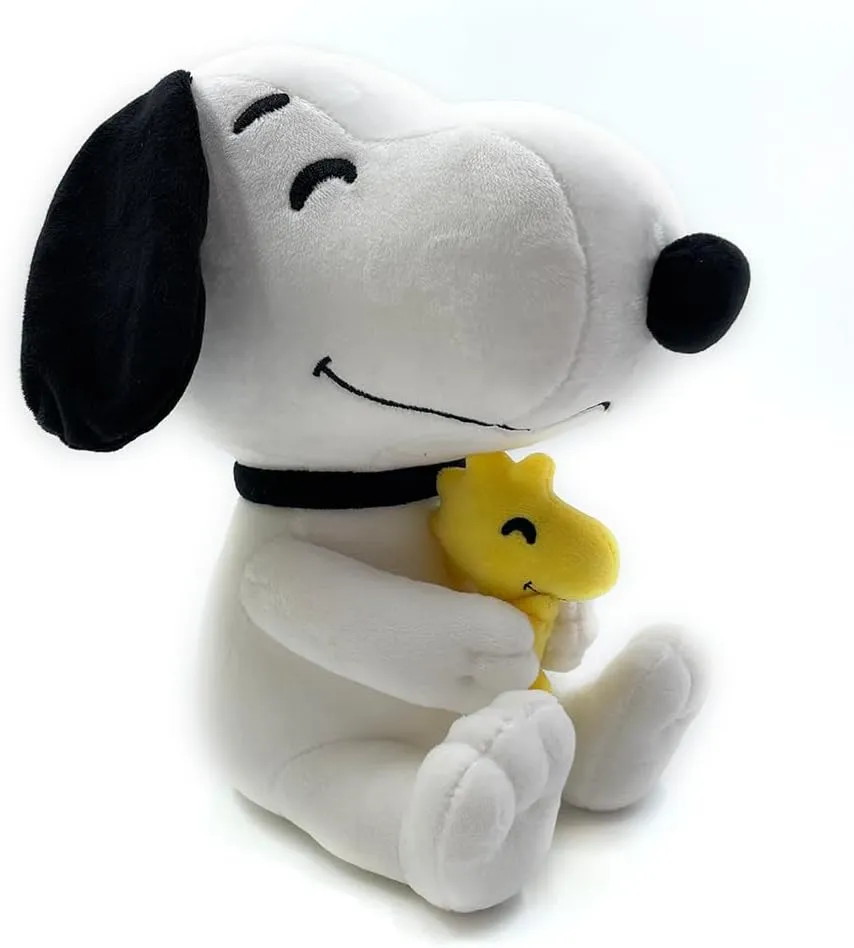 You Tooz Snoopy and Woodstock Plushie, 9IN Collectible Soft Cotton Plushie from Peanuts Collection