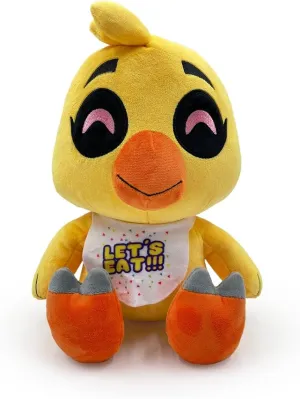 Youtooz FNAF Chica Sitting 9" Inch Plush, Chica Sitting Plushie, Collectible Chica Sitting from Five Nights at Freddy's by Youtooz FNAF Plush Collection