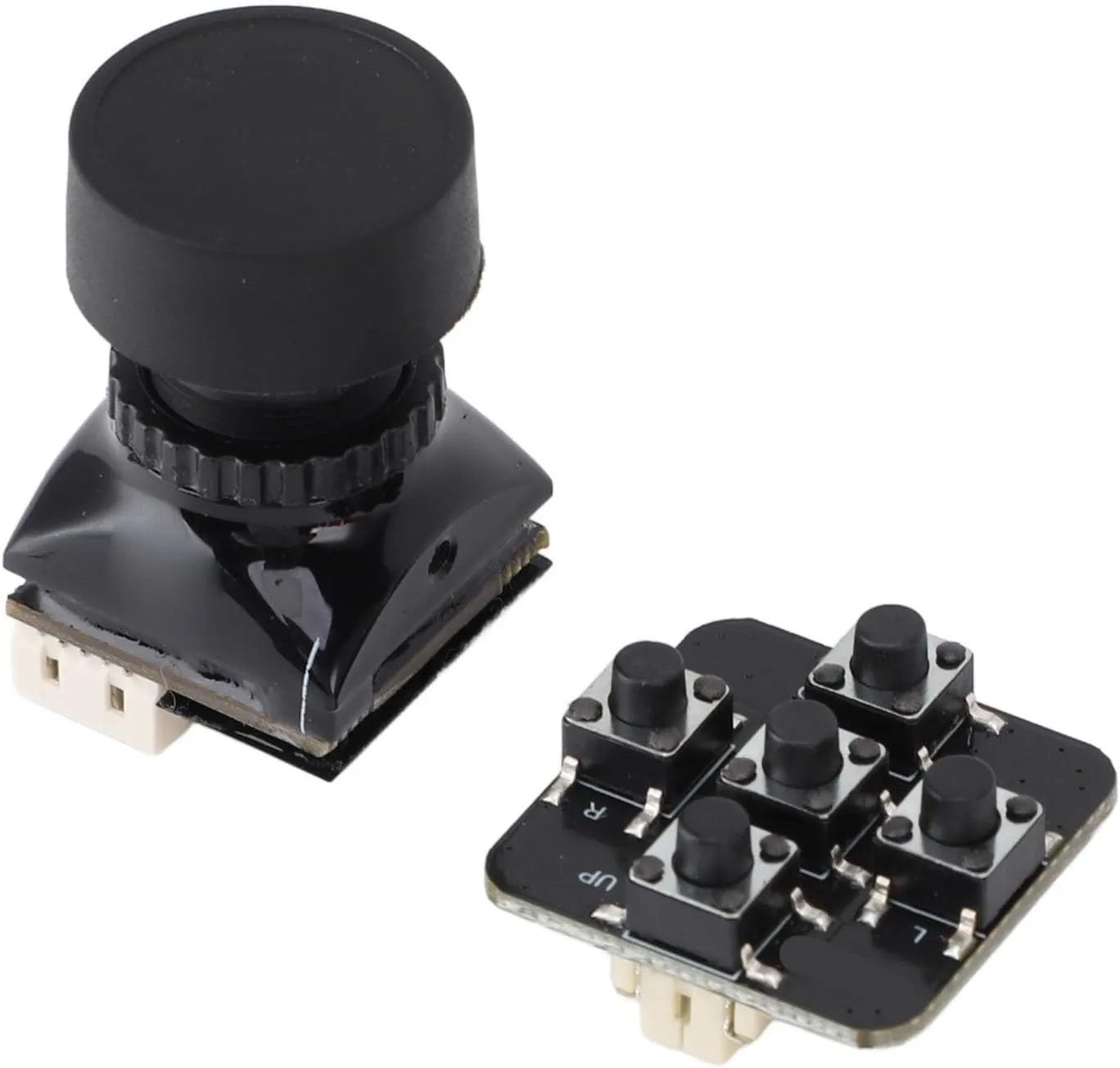 Yunseity FPV Camera, 1200TVL High Resolution Micro RC Car Camera, Wide Angle 100dB WDR Day/Night Adjustable OSD Camera for FPV Racing Drones