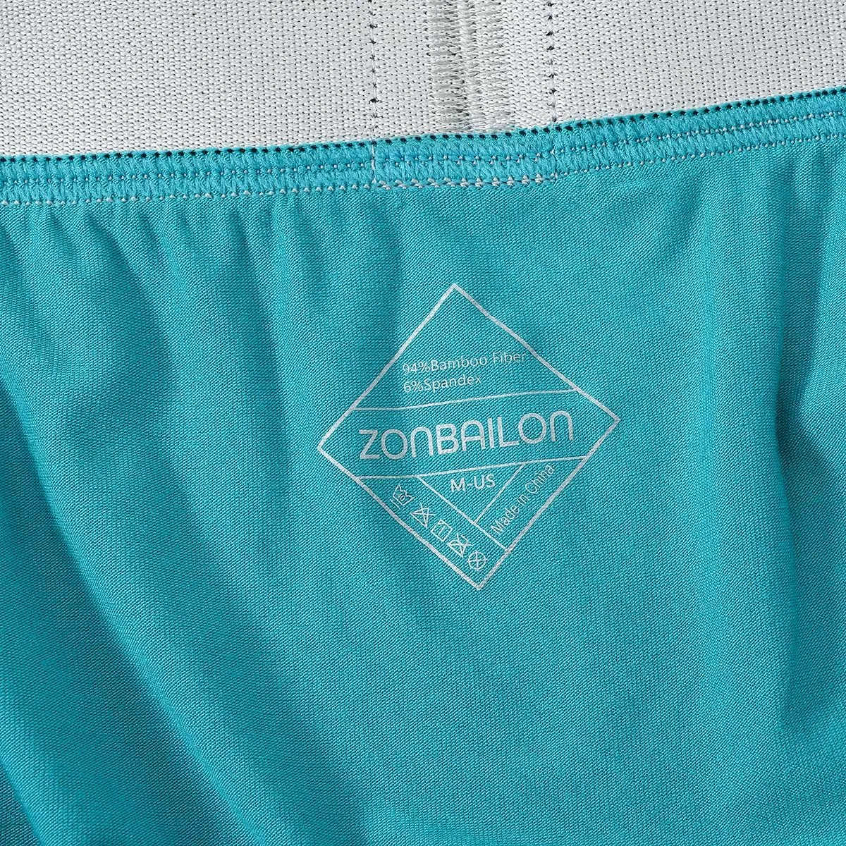 ZONBAILIN Mens Thermal Underwear Bamboo Viscose Long Johns Bottoms Base Layer Pants