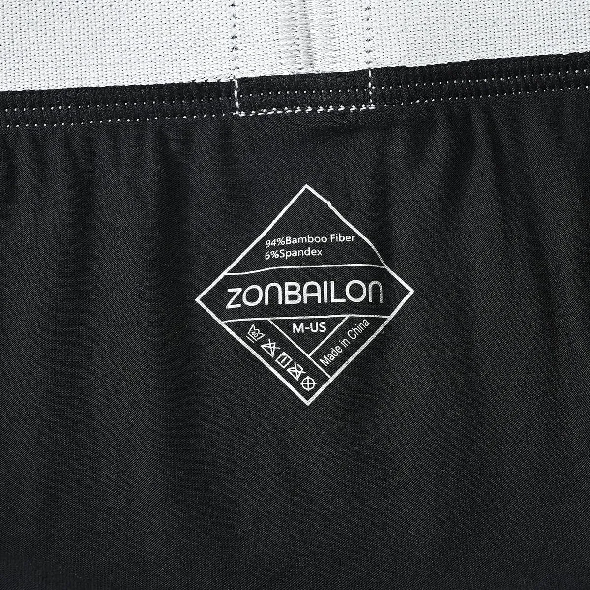 ZONBAILIN Mens Thermal Underwear Bamboo Viscose Long Johns Bottoms Base Layer Pants